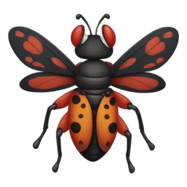 insecto mariquita sticker