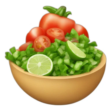 pico de gallo sticker