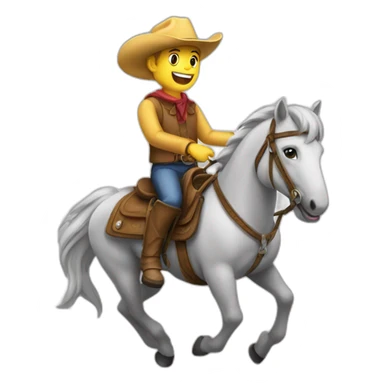 Giddy up sticker