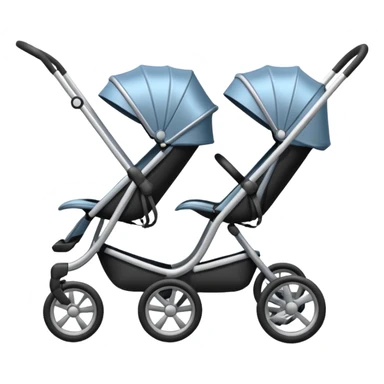 2 strollers  sticker