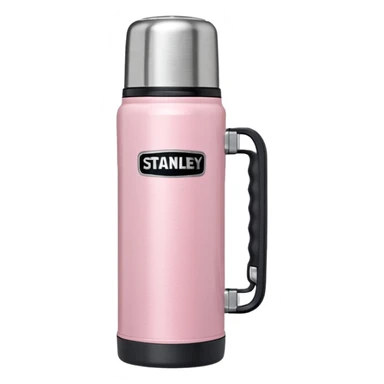 termo stanley rosado claro sticker