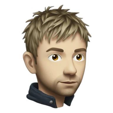 Damon albarn sticker