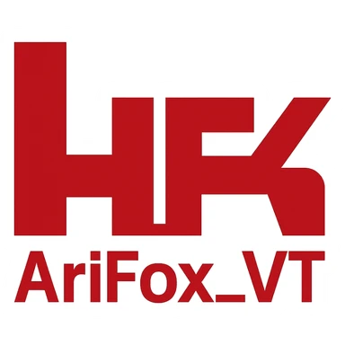 the H&K, except the letters say "AriFox_VT" sticker