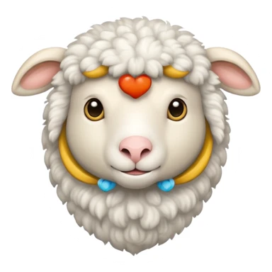 sheep emoji sticker