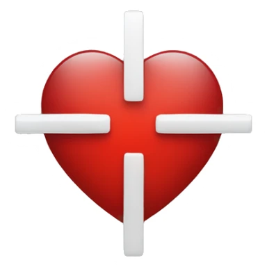 medicamento con una cruz roja encima sticker