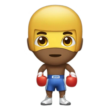 Deep beat sport boxing sticker