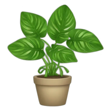 Pothos sticker