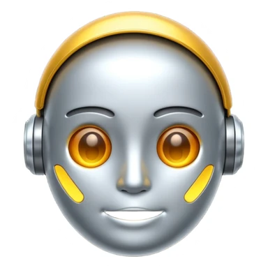 I need a slack emoji that ilustrates Artificial Intelligence (AI)

Make it animated and as large as possible 

I need to flag pull requests and messages that are generated with AI for colleagues to know that they need to pay attention sticker