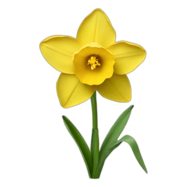Daffodil sticker