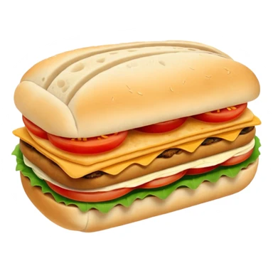 Sandwich pita sticker