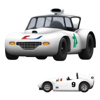 F1 car Coquette  sticker