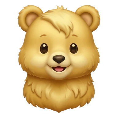 Butterbear sticker