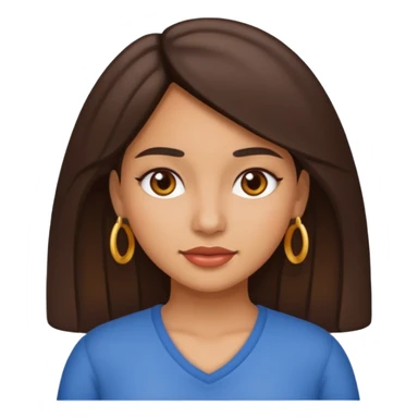 une fille latinas sticker