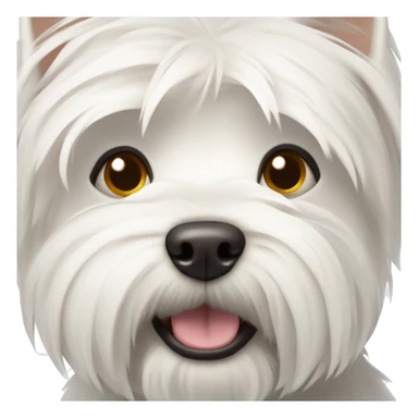west highland white terrier  sticker