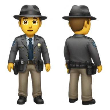 detective despistado sticker