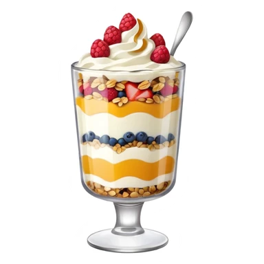 Yogurt fruit parfaits sticker