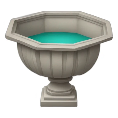 3-place pedestal sticker