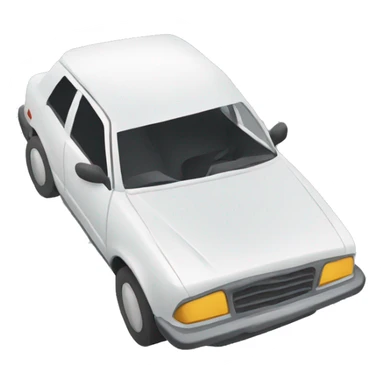 broken car with open bonnet sticker