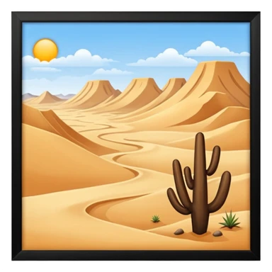 Hot Desert sticker
