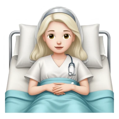 Happy wedding anniversary sick in the hospital  sticker