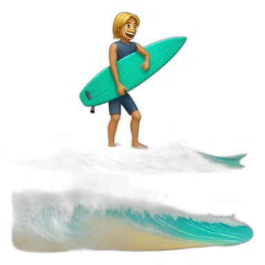 Tabla de surf sticker
