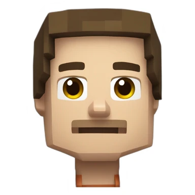 Steve in Minecraft  sticker
