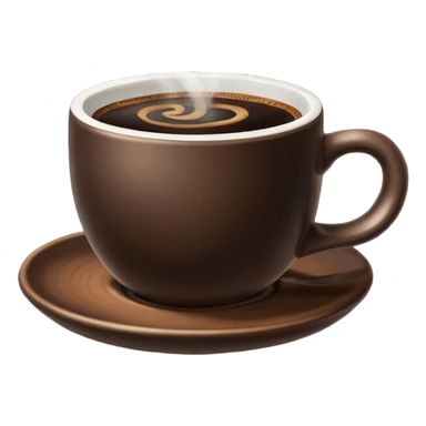 a cup of coffee sticker