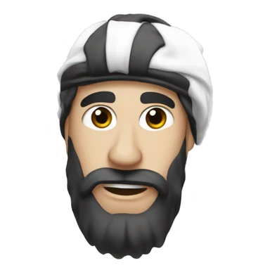 Schwarz weiss Albanien  sticker