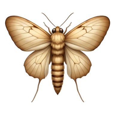 Moth’s arm sticker