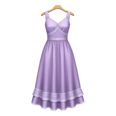Pale Purple Rack of feminine clothes sticker