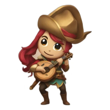 League of Legends Bard sticker