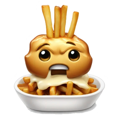 Poutine mange du poutine sticker