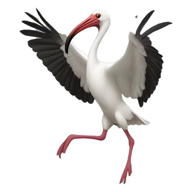 ibis running sticker