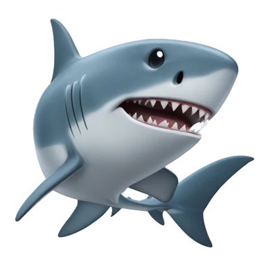 Jeff the shark sticker