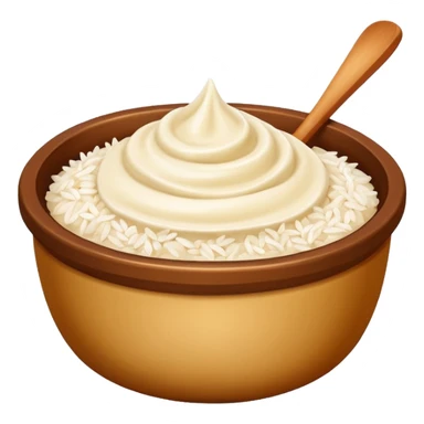 pot of rice cream nestum sticker