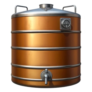 whiskey distillery tank sticker