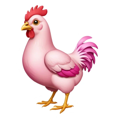 featherless chicken sticker