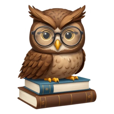 An owl teaching E=mc^2 sticker