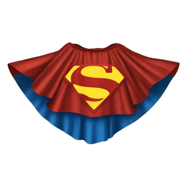 superman cape sticker