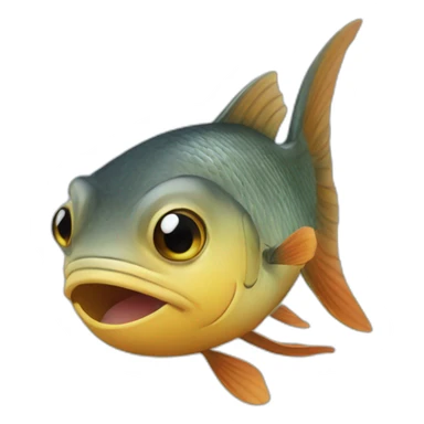 chat poisson sticker
