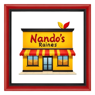 nandos shop sticker