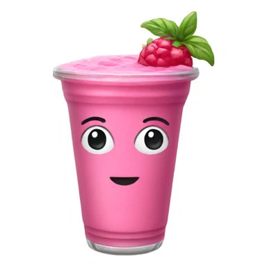Pink smoothie  sticker