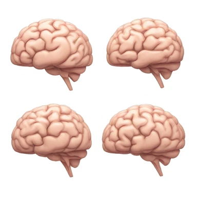 brain trying to concentrate  sticker