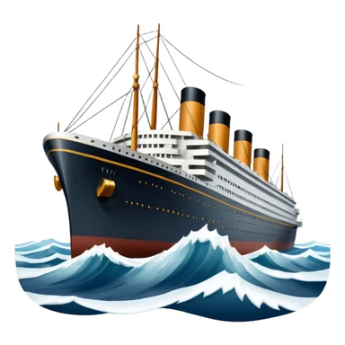 Titanic bateau  sticker