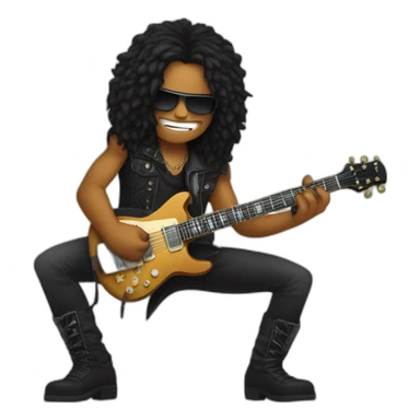 multiverse slash playing guitar sticker