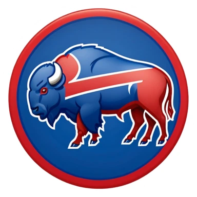 Buffalo bills logo sticker