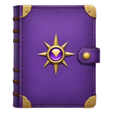 grimoire purple sticker
