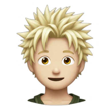 Bakugo realiste sticker