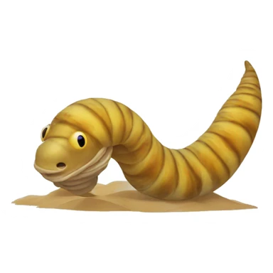 Dune worm arakis sticker