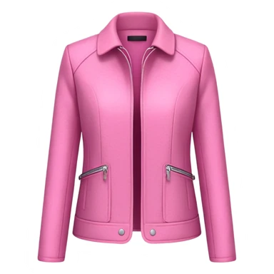 Three pieces jacket in pink sticker